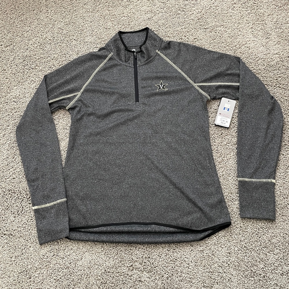 BRAND NEW Vanderbilt University Quarter Zip